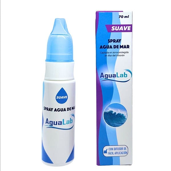 Spray Nasal Agua de Mar SUAVE - Agualab - Laboratorios Agualab